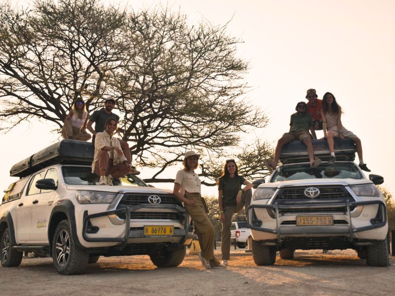 <p>Safari in Namibia</p>